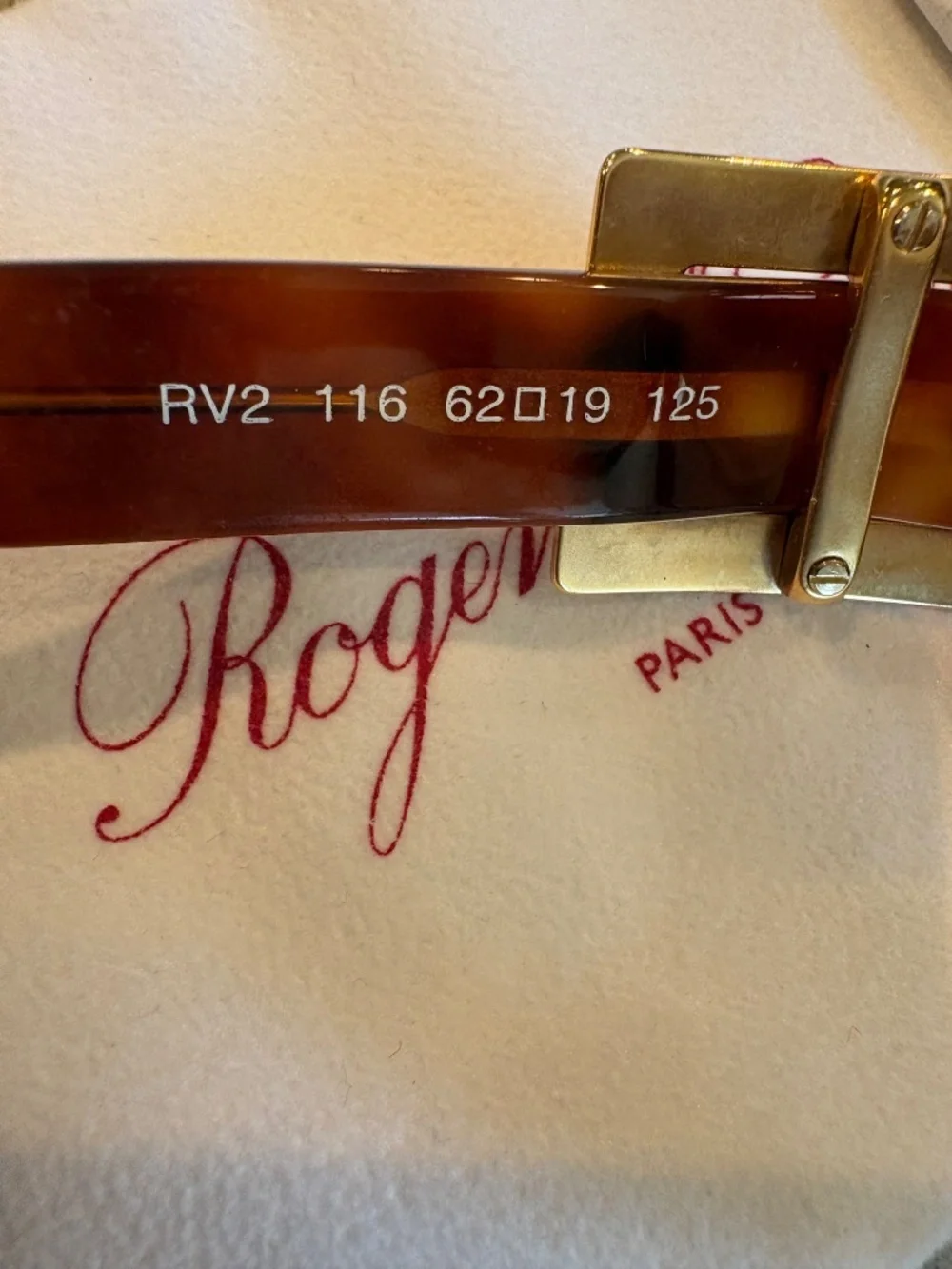 Roger Vivier  Paris Oversized 62mm sunglasses